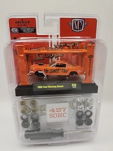 M2 Machines Model Kit 1966 Ford Mustang Gasser Pony Up Orange R30 20-03 D87 - Picture 1 of 2