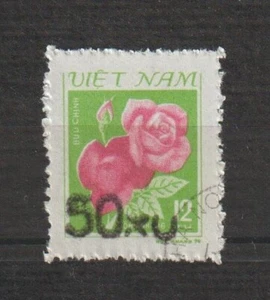 1984 Vietnam Surcharged Stamps Overprinted Scott # 1385 Cto NH - Picture 1 of 1