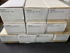 1981 Donruss - Baseball Cards - #401-600 + CLs - Complete Your Set - You U Pick