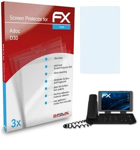 atFoliX 3x Pellicola Protettiva per Adoc D30 chiaro - Photo 1 sur 8