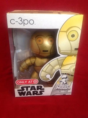 Figura Mighty Muggs Guerra de las Galaxias C3PO Target Exc. Nuevo sin abrir Foto 1 de 3