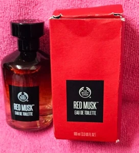 The Body Shop Red Musk EDT Spray ~ 100ml ~ BNIB ~ DISCONTINUED! - Picture 1 of 10