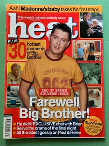 HEAT 4-Aug-2001 BIG BROTHER Natalie Appleton Chris Moyles Darius Sarah Michelle - Picture 1 of 2