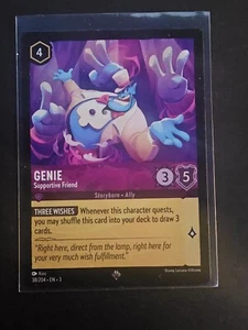 Genie - 38/204 - Non-Foil - Super Rare - Disney Lorcana - Into the Inklands - Picture 1 of 1