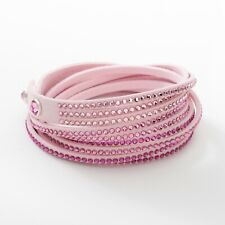 Wrap-Star Bracelet Pink Swarovski Crystal 