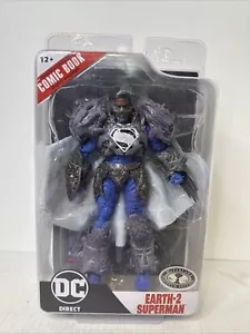 DC Direct EARTH 2 SUPERMAN McFarlane Platinum Edition Chase Ghosts of Krypton - Bild 1 von 6