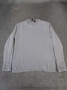 Theory Sweater Womens Petite Gray Cashmere Knit - Picture 1 of 9