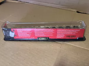 Snap On 12 pc 3/8" 6-Point Metric Flank Drive Xtra Shallow Socket Set 8-19mm - Picture 1 of 3