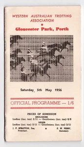 Western Australian Trotting Association, Gloucester Park Official Programme - Bild 1 von 3