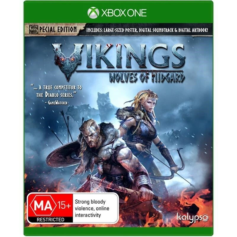 Vikings Wolves of Midgard SPECIAL EDITION Xbox One NEW PAL X1 +Poster + Artbook! - Image 1 of 1