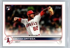 2022 TOPPS #554 Oliver Ortega RC NM