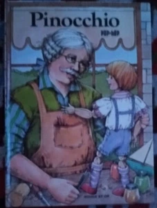PINOCCHIO LIBRO ANIMATO POP UP POP HOP EDIZIONI ROUGE ET OR FRANCIA 1975 OTTIMO - Foto 1 di 5