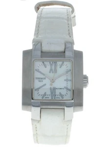 Tissot T-Trend Automatik 24mm Edelstahl Creme Lederarmband T60125963 - Bild 1 von 3