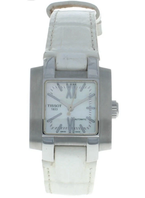 Tissot T-Trend Automatic 24mm Stainless Steel Blue Leather Strap T60125963 - Image 1 of 3