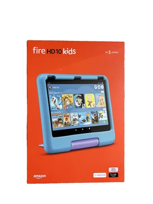 Amazon Fire HD 10 Kids (neuste Generation) Kinder Tablet  32 GB Rosa NEU OVP - Bild 1 von 4