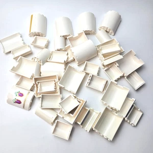 Lego X44 weiße Zapfen & Zylinder Konvolut LOT Star Wars Castle MOC 5934 47543 - Bild 1 von 5