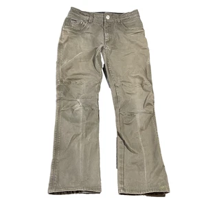 Kuhl Vintage Double Knee Canvas Striaght Trail Hiking Pants Mens Size 32x30 - Picture 1 of 22