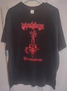 Snackrilege Plantichrist Horns Up For Veganism Punk Hardcor Activist T-shirt XL - Picture 1 of 4