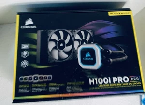 Enfriador CPU líquido Corsair H100i PRO RGB 240 mm - Caja abierta - Imagen 1 de 4