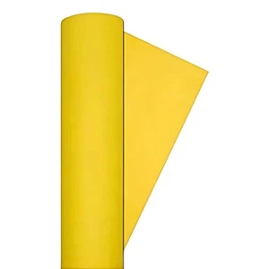 Tovaglia Carta a Rotolo Damascata Gialla 1,20x7mt DOPLA - Buffet Feste Catering - Foto 1 di 4