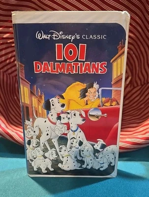 Disney's 101 Dalmatians (Black Diamond, VHS, Vintage ) FAST SHIPPING Pre-owned - Image 1 of 4