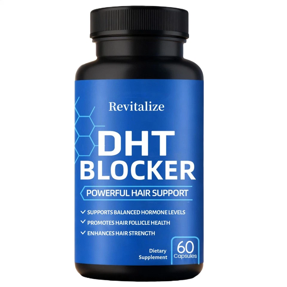 DHT Blocker Hair Hair Loss Supplements 60 Pieces Nutritional Tablet Hair Support - Bild 1 von 4