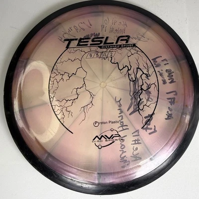 MVP Disc Sports Tesla Proton Plastic Distance Driver Disc Golf 165g - Image 1 of 3