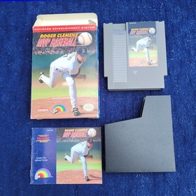 Roger Clemens' MVP Baseball NES Nintendo CIB Complete In Box