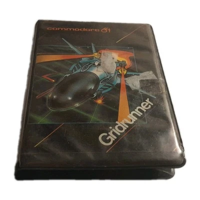 GRIDRUNNER -  Llamasoft - Commodore 64 C64 C128  , untested  - Image 1 of 4