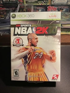 NBA 2K10 Xbox 360 CIB Komplett Kobe Bryant Cover 2K Sports - Bild 1 von 3