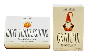 Pumpkin Spice Latte und Pumpkin Season duftend Thanksgiving Bar Seifen Rae Dunn - Bild 1 von 4