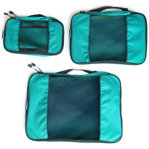 Travelwise Packing Cubes - 3 Piece Set (Teal) - Picture 1 of 4