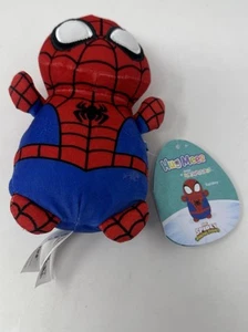 Squishmallows Hug Mees Spiderman 7 Zoll Spidey Plüsch rot blau Spider-Man Neu mit Etikett - Bild 1 von 5
