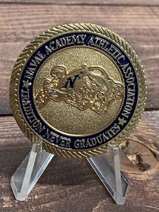 US Navy - Naval Academy Athletic Association Challenge Coin - Support Midshipmen - Bild 1 von 4