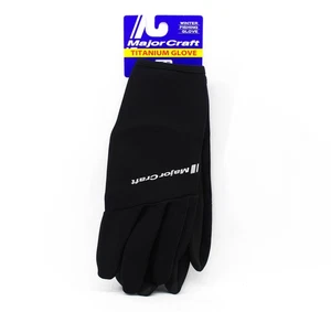 Major Craft Titanium Gloves MCTG3-XL/BK Size XL Black /BK (4069) - Picture 1 of 6