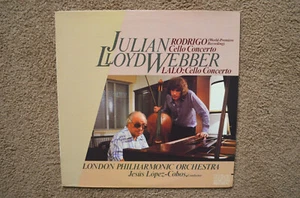Julian Rodrigo & Lloyd Webber LP “Cello Concerto” RCA Red Seal (ARL1-4665) NM - Imagen 1 de 3