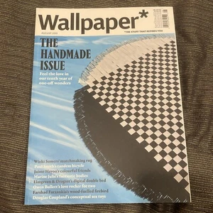WALLPAPER* UK Design Magazine *THE HANDMADE ISSUE* August 2019 - NEW - Picture 1 of 3