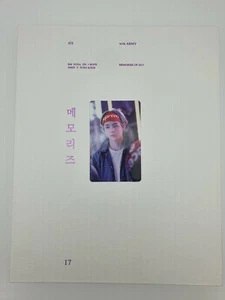 BTS Memories of 2017 DVD Full Set Official Photo Card V TAEHYUNG - Picture 1 of 9