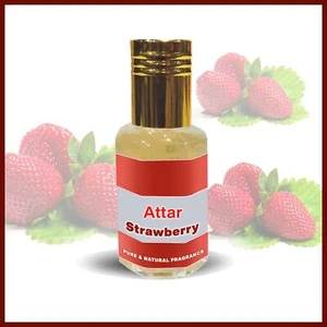 Strawberry Attar / Strawberry Perfume Pure High Quality Alcohol Free (10ML-500ML - Picture 1 of 1