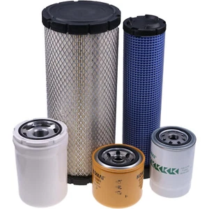 New Filter Kit HH1C0-32430 HHTA0-59900 HHV00-51640 For Kubota SVL75 SVL75-2 - Picture 1 of 4