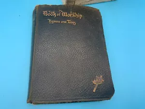 Vintage RARE "Book of Worship, Hymns and Tunes" Lutheran Publication - Picture 1 of 14