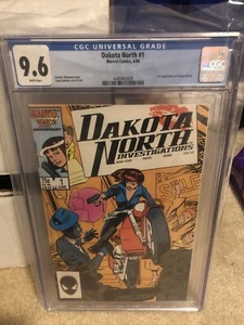 Dakota North 1 cgc 9.6 Marvel 1986 1st appearance White Pages - Picture 1 of 3