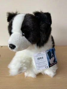 Border Collie 12 " toy dog, Black & White, gift wrapped, personalised or not - Picture 1 of 47