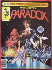 Marvel Preview #24 Paradox MARVEL MAGAZINE GROUP 1981 vfn - Imagen 1 de 11