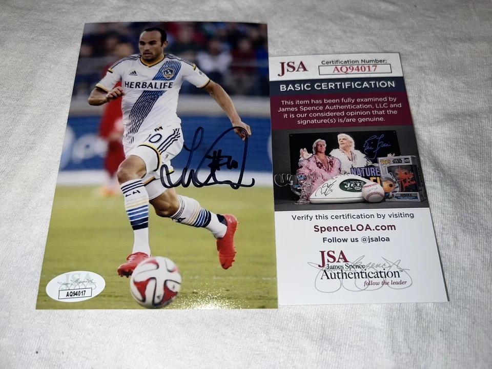 Landon Donovan Signed 4x6 Photo US Men’s National Soccer Team JSA Auth — 第 1/1 张图片