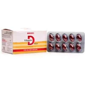 Bakson Vitamin D Plus Capsules (50cap - Picture 1 of 5