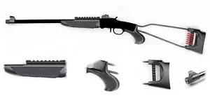 Chiappa Little Badger Furniture Set Handguard Grip Stock by MD Gunworks - Picture 1 of 5