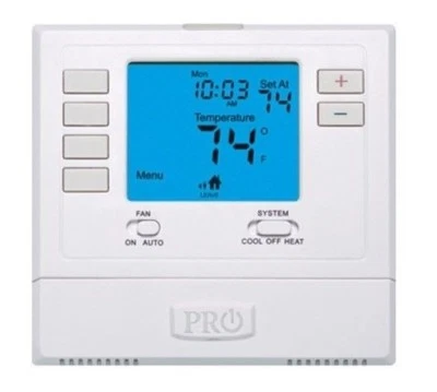 Pro 2 Heat/1 Cool Electric or Gas configurable Non-programmable Thermostat T721  - Image 1 of 2