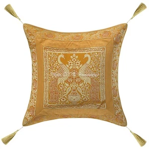Brokat Jacquard Kissenbezug Deko Kissenhülle Hippie Zigeuner Wohndeko - Bild 1 von 5