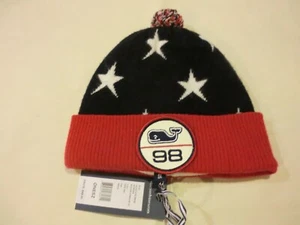 Vineyard Vines “Stars & Stripes” Boy's Winter Knit Hat, NWT - Youth - Picture 1 of 5